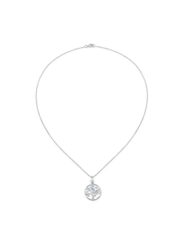 Rafaela Donata Kette Tree of Life Sterling Silber Blautopas in silber