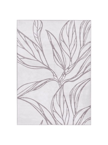 Beliani Kurzflor ERZURUM in Beige - (W) 160 x (L) 230 cm