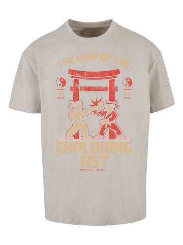 F4NT4STIC T-Shirt The Way Of The Exploding Fist Retro Gaming in lightasphalt