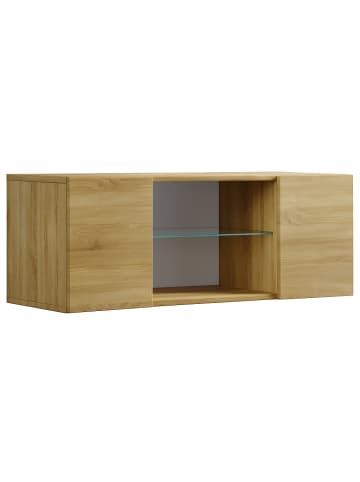 VCM  Holz TV Wand Hänge Lowboard Fernsehschrank Jusa in Sonoma-Eiche