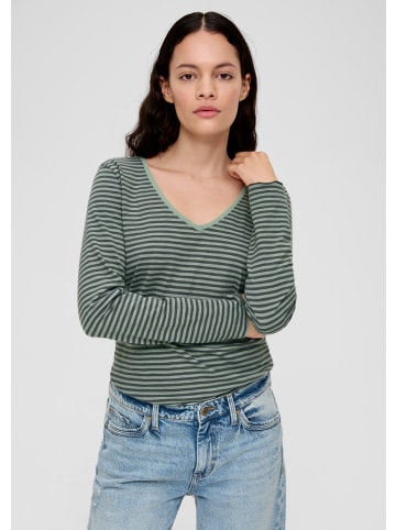 s.Oliver T-Shirt in 72H2_dunkles salbeigrün