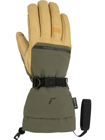 Reusch Fingerhandschuhe Discovery GORE-TEX TOUCH-TEC™ in 5490 burnt olive/camel