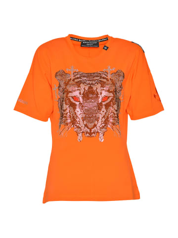 Roberto Geissini Tiger T-Shirt Orange