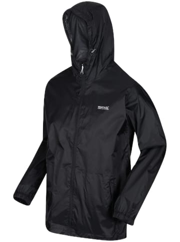 Regatta Regenjacke Pack It III in schwarz