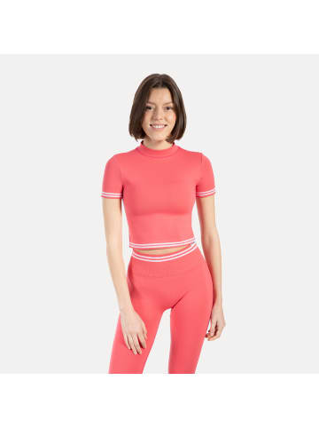 SMILODOX T-Shirt Miriel in Rosa