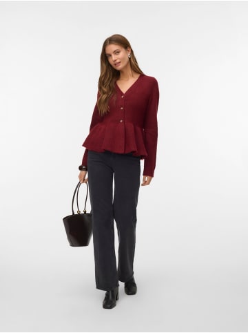 Vero Moda Strickjacke in Zinfandel