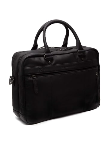 The Chesterfield Brand Wax Pull Up Aktentasche Leder 41 cm Laptopfach black
