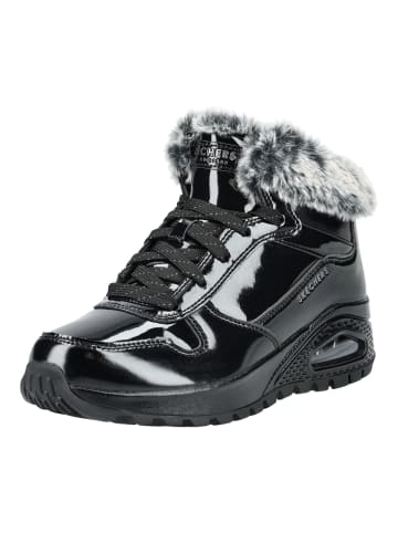 Skechers Stiefelette in Schwarz Lack