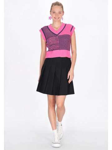 myMo Women Vest in pink navy