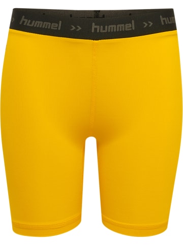 Hummel Enge Shorts Hml First Performance Kids Tight Shorts in SPORTS YELLOW