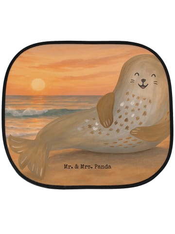 Mr. & Mrs. Panda sonnenschutz Robbe Lachen Design ohne Spruch in Weiß