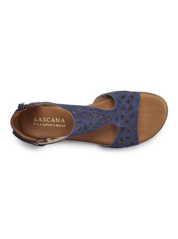 LASCANA Sandale in blau