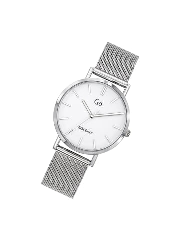 Girl Only Analog-Armbanduhr Girl Only GO silber mittel (ca. 32mm)