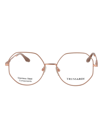 Trussardi Frauen Optische Fassungen Rund Rose