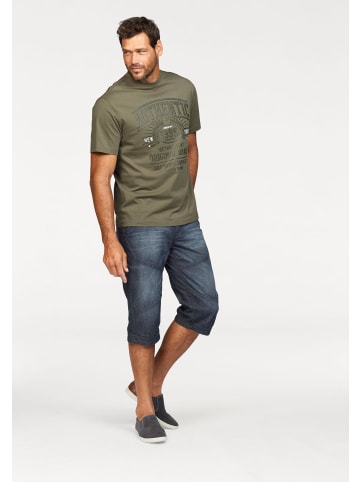 Man's World T-Shirt in olivgrün