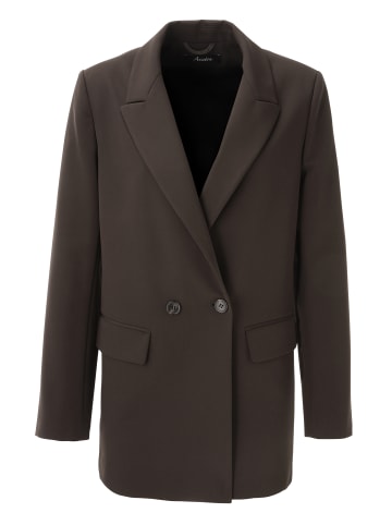 Aniston CASUAL Longblazer in dunkelbraun