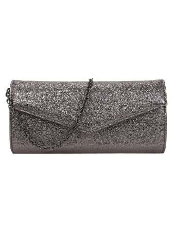 Buffalo Secco Clutch Tasche 25 cm in glitter dark grey