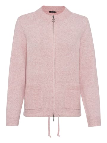 Olsen Strickjacke in Pink Clay Melange