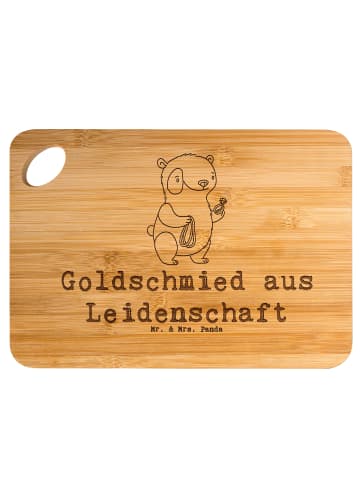 Mr. & Mrs. Panda Brett Goldschmied Leidenschaft mit Spruch in Braun