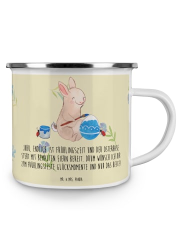 Mr. & Mrs. Panda Teetasse Hase Marienkäfer mit Spruch in Blumig