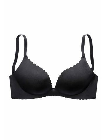 LASCANA Push-up-BH in schwarz