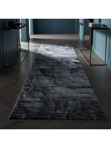 KADIMA DESIGN Teppich Kurzflor Waschbar Steine DRAU Strapazierfähig OEKO-TEX