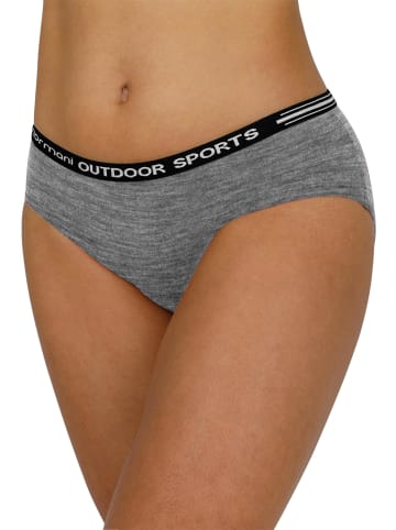 Normani Outdoor Sports Damen Merino Slip Albury in Grau