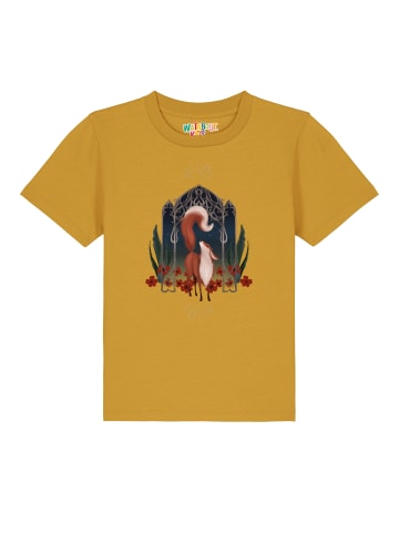 wat? Apparel T-Shirt Der wunderschöne Fuchs in Ocker