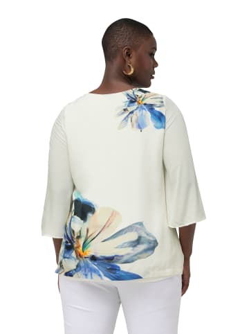 Ulla Popken Bluse in schneeweiß