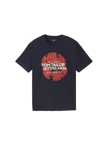 Tom Tailor Print T-Shirt für Herren in kombi