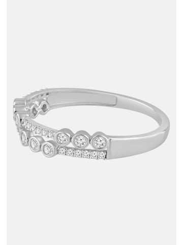 Diamant Exquis Ring aus 585 Weißgold mit Diamant