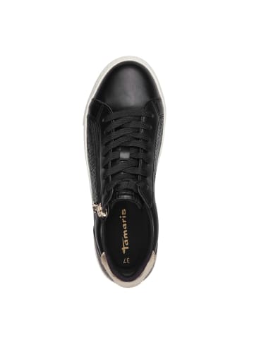 Tamaris Plateau Sneaker in Schwarz