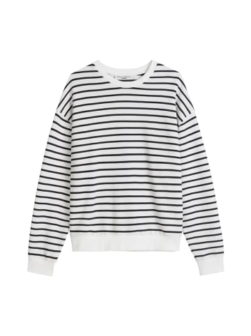 Marc O'Polo DENIM Streifen-Sweatshirt oversize in Dark Blue