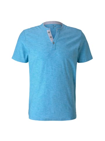 Tom Tailor Henley-Shirt in hellblau