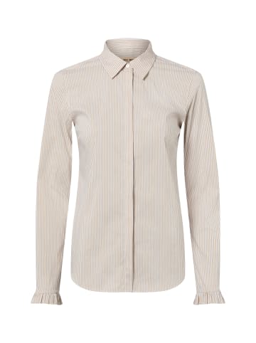 Mos Mosh Bluse MMMattie in taupe weiß - 0001