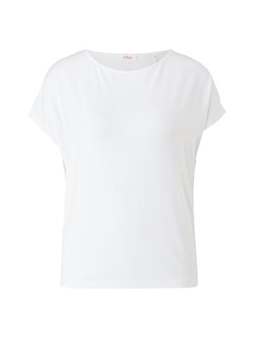 s.Oliver T-Shirt in 0100_weiß