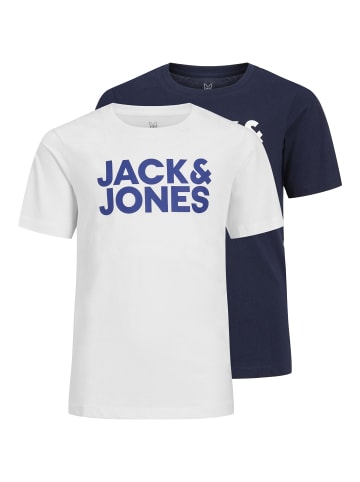 JACK & JONES Junior 2er-Pack T-shirt in Navy Blazer