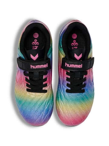 Hummel Klettverschluss Fußball Schuh Top Star Fußball Kinder in PINK-A-BOO