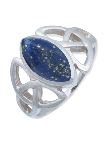 mantraroma 925er Silber - Ringe mit Lapis Lazuli