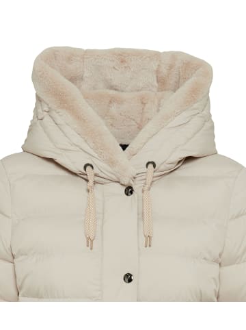 Fuchs Schmitt Steppkurzmantel in Beige/Kitt