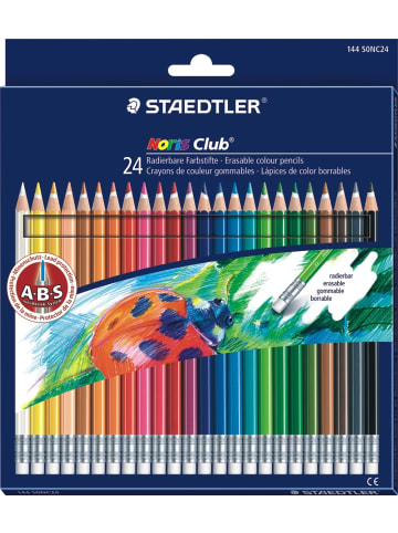 Staedtler Farbstift Noris Club radierbar 24ST