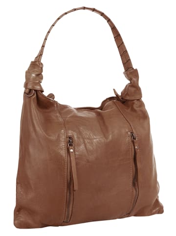 Samantha Look Shopper echt Leder in cognac