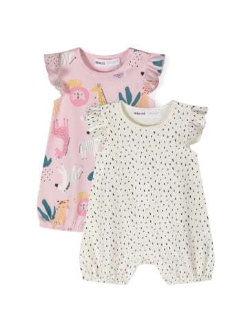 Minoti 2er. Set: Strampler 24babypack22 in weiß