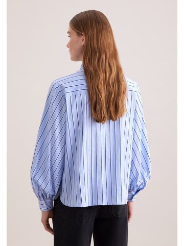 Seidensticker Schluppenbluse Regular in Hellblau