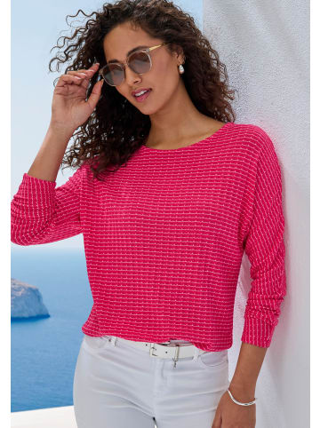 Vivance Langarmshirt in navy, koralle