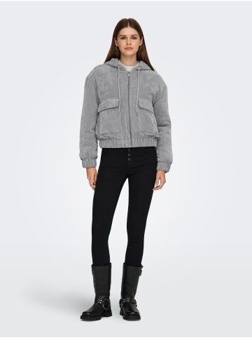 ONLY Cordjacke mit Kapuze in Plum Kitten