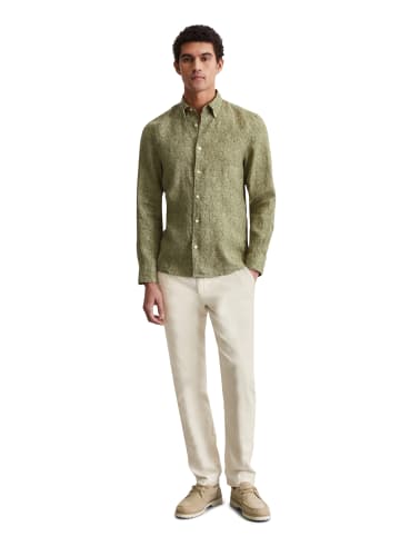 Marc O'Polo Button-Down-Hemd shaped in multi/ummer sage