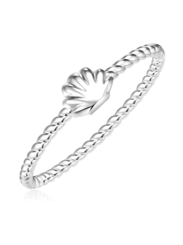 Glanzstücke München Ring Muschel Sterling Silber in silber