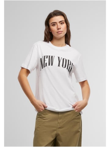 Mister Tee Shirt "New York City Wording Tee" in Weiß