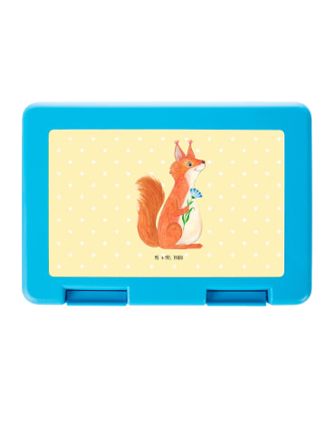 Mr. & Mrs. Panda Lunchbox Eichhörnchen Blume ohne Spruch in Gelb Pastell